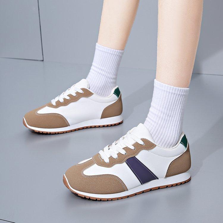 Frühling, Sommer, Herbst und Winter neue Board-Schuhe Studenten-Schuhe Low-Top runde Kappe Riemen