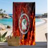 Asciugamano da Spiaggia Stampa Calcio Messico Asciugatura Rapida Super Assorbente Morbido Asciugamano da Bagno per Nuoto Spiaggia Viaggio Souvenir Regalo