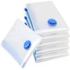 Thickened Leak-Proof Vacuum Bags with Blue Air Valve & Hand Pump for Food and Clothing