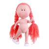 Adorable 24cm Plastic Potato Doll for Kids Creative Play Safe Easy Clean Home Decors Toy for Children Over 3 Years Old