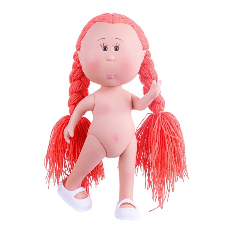 Adorable 24cm Plastic Potato Doll for Kids Creative Play Safe Easy Clean Home Decors Toy for Children Over 3 Years Old