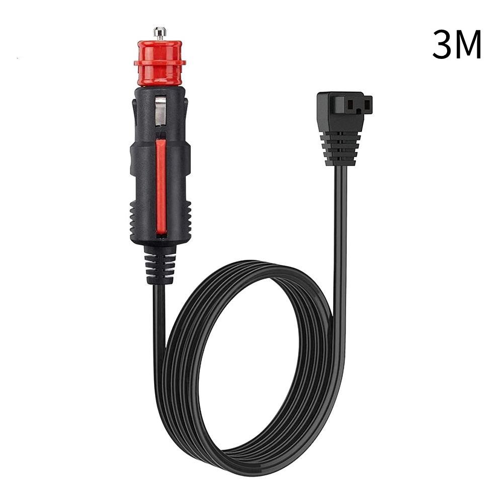 2/3/4M Car Fridge Cigarette Cable 12V For WAECO Refrigerator Plug Cooler Charging Replacement Line Connecting Cable