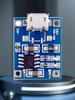 Mini Battery Charger Board Micro USB Portable Battery Charger Panel 1A DC4.5-5.5V with Indicator Light for Lithium Batteries