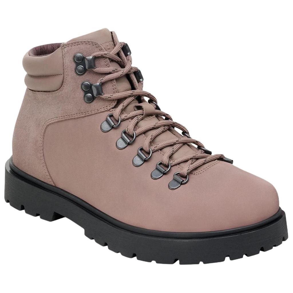Birkenstock Jackson Nubuck Combat Boots Unisex Light Purple Regular Loose Fit 1030952