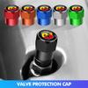 4pcs Aluminum Dustproof Protection Cap Car Wheel Tire Valve For Abarth Stilo Ducato Palio Bravo Linea Doblo 500 Grande Tipo