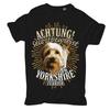 T Shirt Yorkshire Terrier Dogs Rasse HTehunde Begleithunde Jagdhunde Haustier Vintage Designer Clothes Stylish