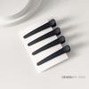 4Pcs/Set 7.8cm Barrettes Matte Solid Plastic Duckbill Hair Clips Hairpin No Trace Bangs Headwear Hair Accessories Women Girls