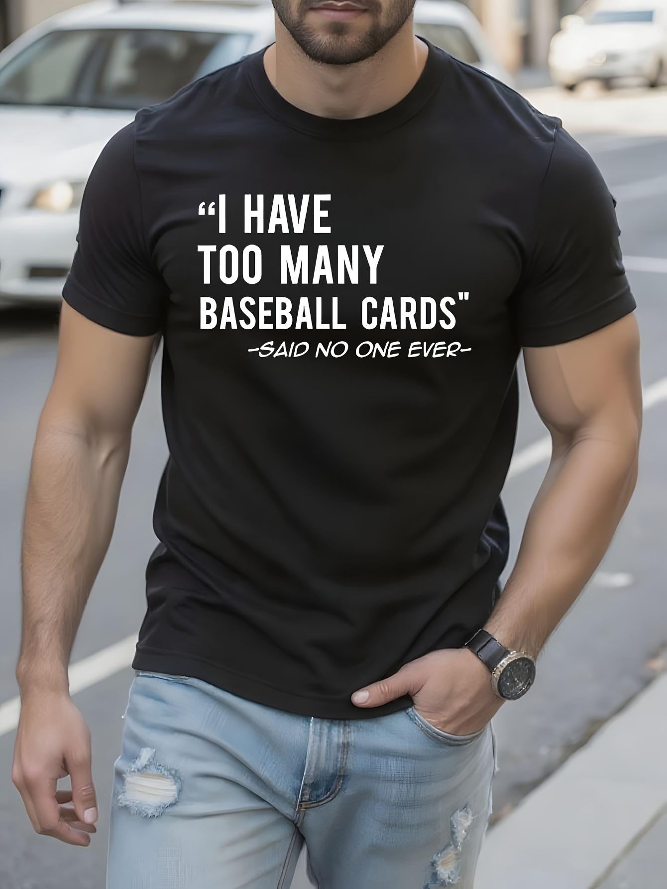 Funny Tshirt Funny Baseball Cards Collector Tshirt - I Ha... XL