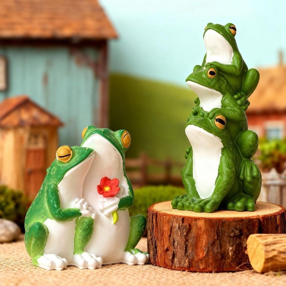 New Silicone Scented Candle Mold White Soft Resin Ornament Mould Easy to Demold 3D Cute Frog Clay Making Tool Home Decor