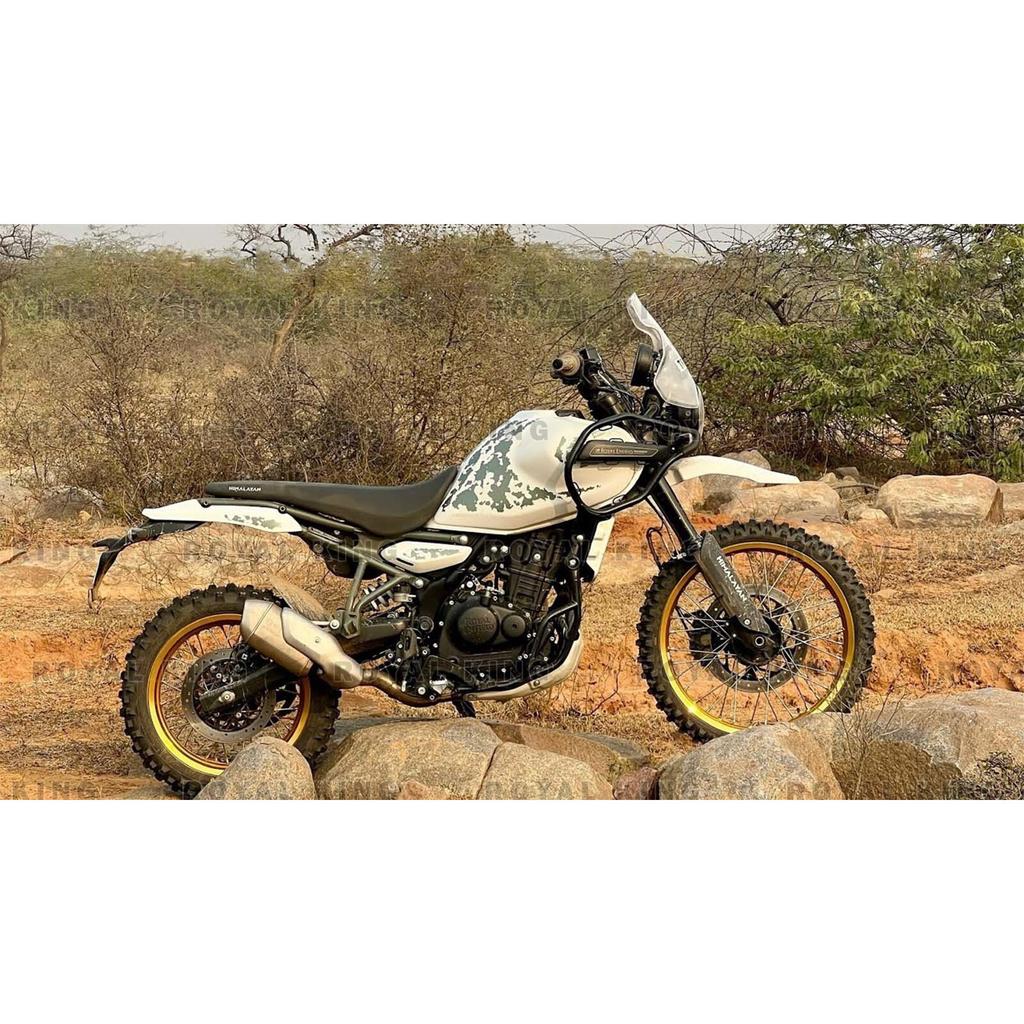 Royal Enfield Black "Rally Dual Seat For New Himalayan 450"