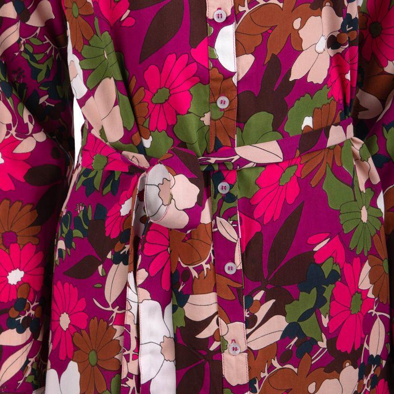 Robe chemise longue briaga à fleurs Femme LA PETITE ETOILE