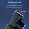 Pneumatic Quick Connect Plastic T-Joint PE-10 (10-Pack)