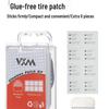 Портативний набір для ремонту велосипедних шин з латками без клею та монтажками