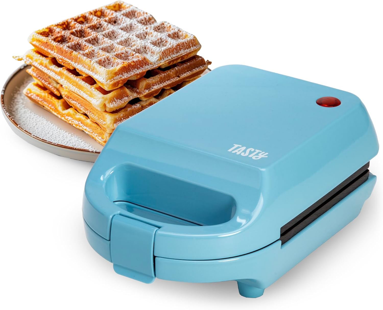 

Nonstick Waffle Maker, Perfect for Individual Waffles, Hash Browns, Brownies and more, Quick Results, Easy Clean Up, United States