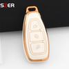 New Tpu Car Remote Key Cover Case Shell Fob For Ford Fiesta Focus 3 4 Mondeo Ecosport Kuga Focus C-Max St Escape Keychain Holder
