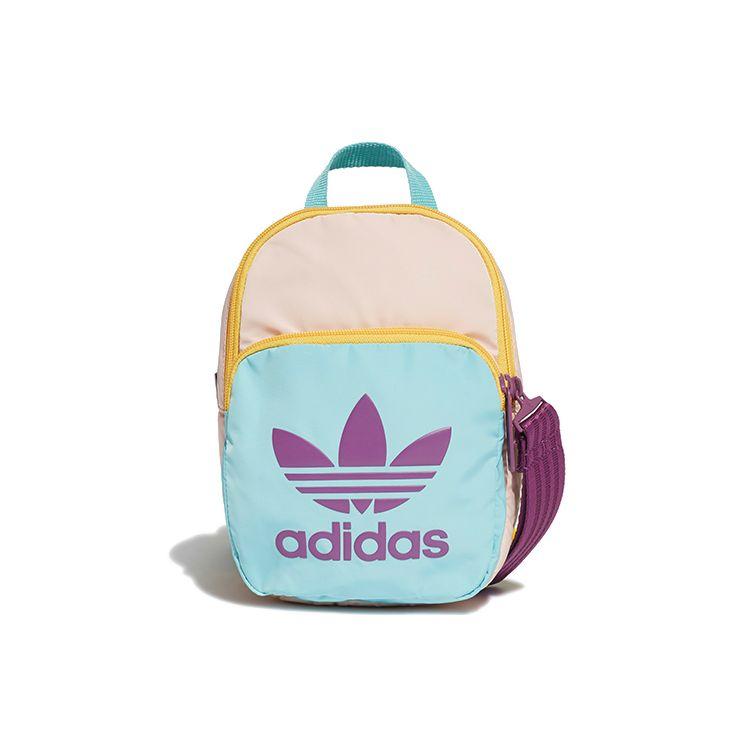 Adidas Originals Color Block Polyester Twill Crossbody Backpack Mini Unisex backpack Multi-color FN3010 Multicolor