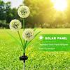Solar Dandelion Flower Courtyard Light - Outdoor Decorative Onion Ball Atmosphere Lamp
