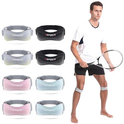 2 ks Pásek na čéšku Venkovní sport Běh Tlumení nárazů Švihadlo Kompresní Návleky na kolena Nastavitelný Rukáv na koleno Unisex