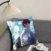 TThe SummerR Hikaru Died Anime Cushion Cover Pillowcase Ultra Soft Skin Friendly Fabric Cloud Like Comfort Concealed Zipper
