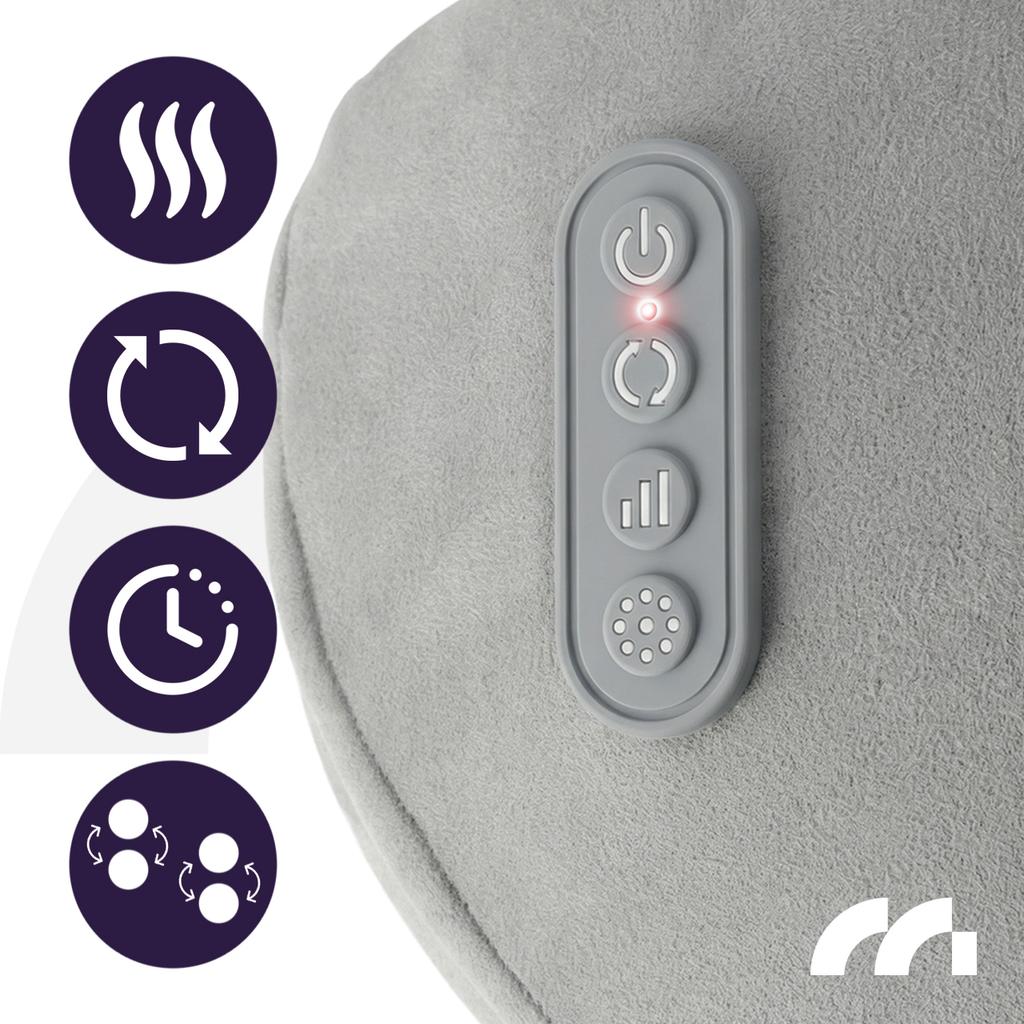 Maltec max-comfy 1800 wireless wireless massager pillow for back, neck, legs, and body