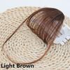 Ladies Thin Clip On Air Bang Wig Hair Front Fringe Extension Hairpiece