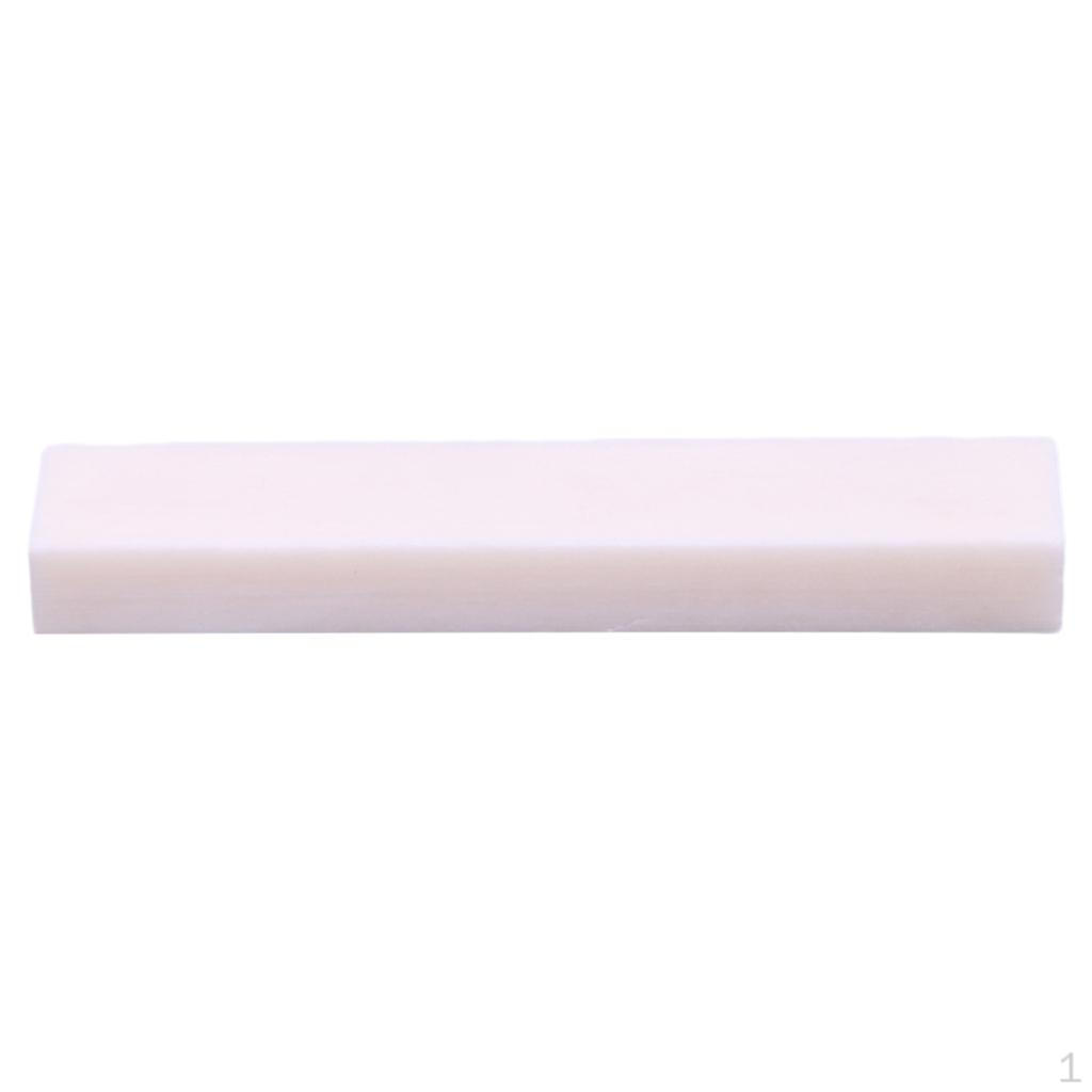 

1 Saddle Guitar Parts Uncarved Unslotted DIY Your Own Nuts