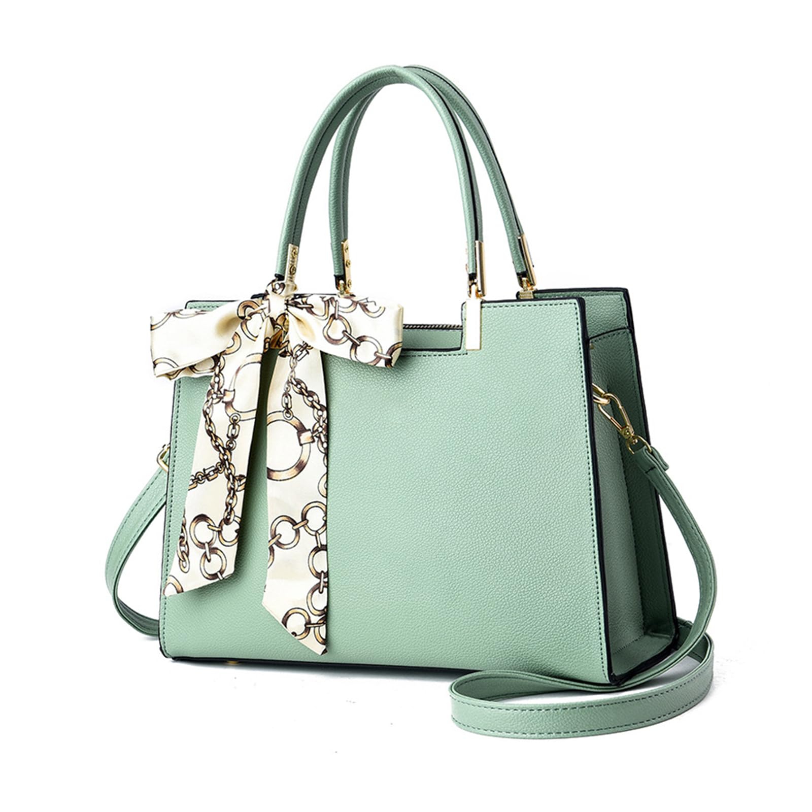 

NICOLE & DORIS Women s Handbag, Shoulder Bag, Crossbody Bag, Waterproof, Includes Scarf, 2-Way, 3-Layer Design, Multiple Pockets, Stylish, Commuter
