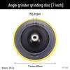 Self-Adhesive Flocking Sandpaper Disc - 4", 5", 6" - Polishing Disc Tray with Suction Cup