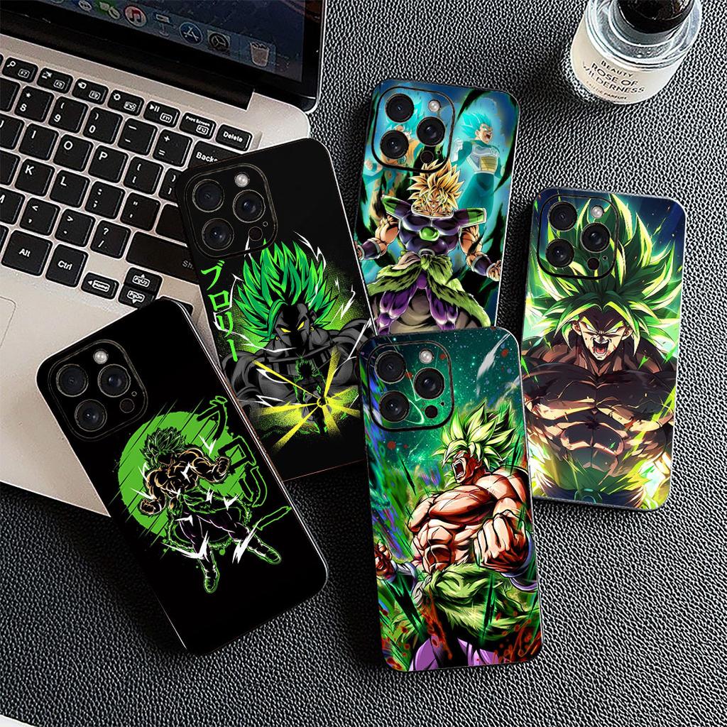 Dragon Gokus Ball Broly Phone Cover for Apple iPhone 12 13 Pro Max Mini ProMax X XR 17E 13Mini Protective Case