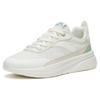 Anta Traveler GZ Anti Slip Wear Resistant Low Top Casual Shoes Women's White Green Sneakers