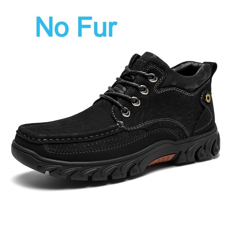 Handgenähter Echtleder-Schuh Herren Outdoor Leicht Rutschfest Walking Freizeitschuhe Brandneu Flach Designer Fahr-Walking-Schuhe