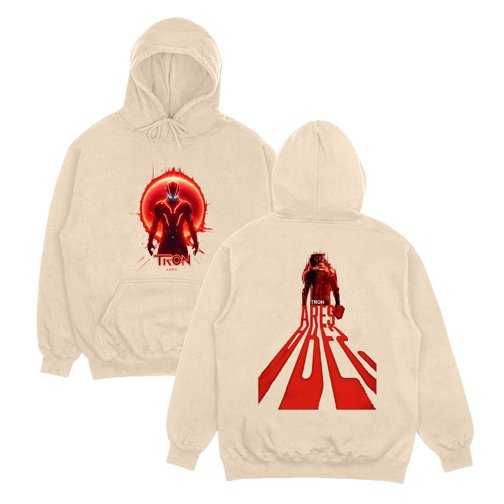 

Tron Ares Movies Merch Hoodies Fashion Graphic Clothing Long Sleeve Sudaderas Winter Tops Unisex High Street Hoody Punk XXXL хаки