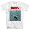 Jaws Noms White Adult T-Shirt Mens Womens Tees Top