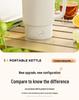 Portable Folding Electric Kettle: Compact 304 Stainless Steel Water Heater for Travel