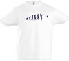 Fishing Evolution Boys Kids Boys T-Shirt Fun Angler Rod and Line Darwin Fishing Fishing