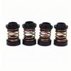 4Pcs Refrigerator Freezer Compressor Shock Pad Spring Shock-Absorbing Mounting Foot Rubber Mat Vibration Pad