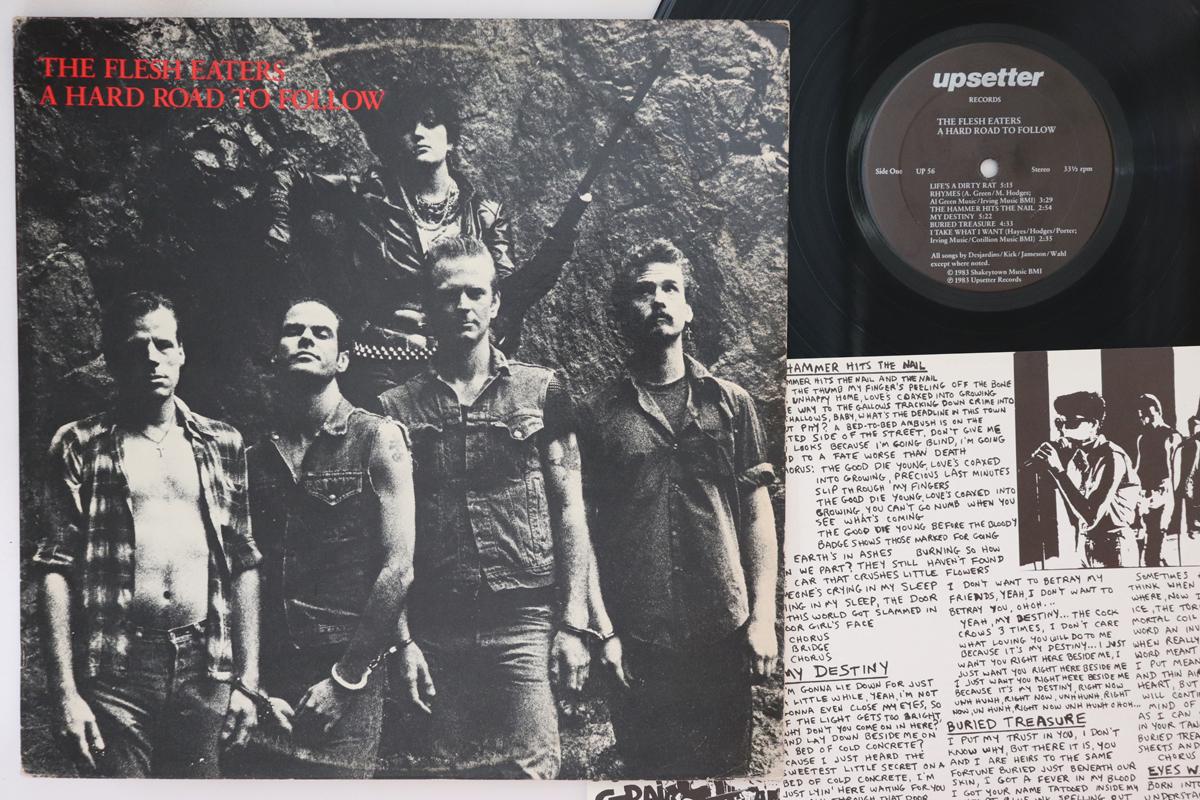 

LP Record FLESH EATERS A Hard Road To Follow UP56 UPSETTER 1983 US Rock Used