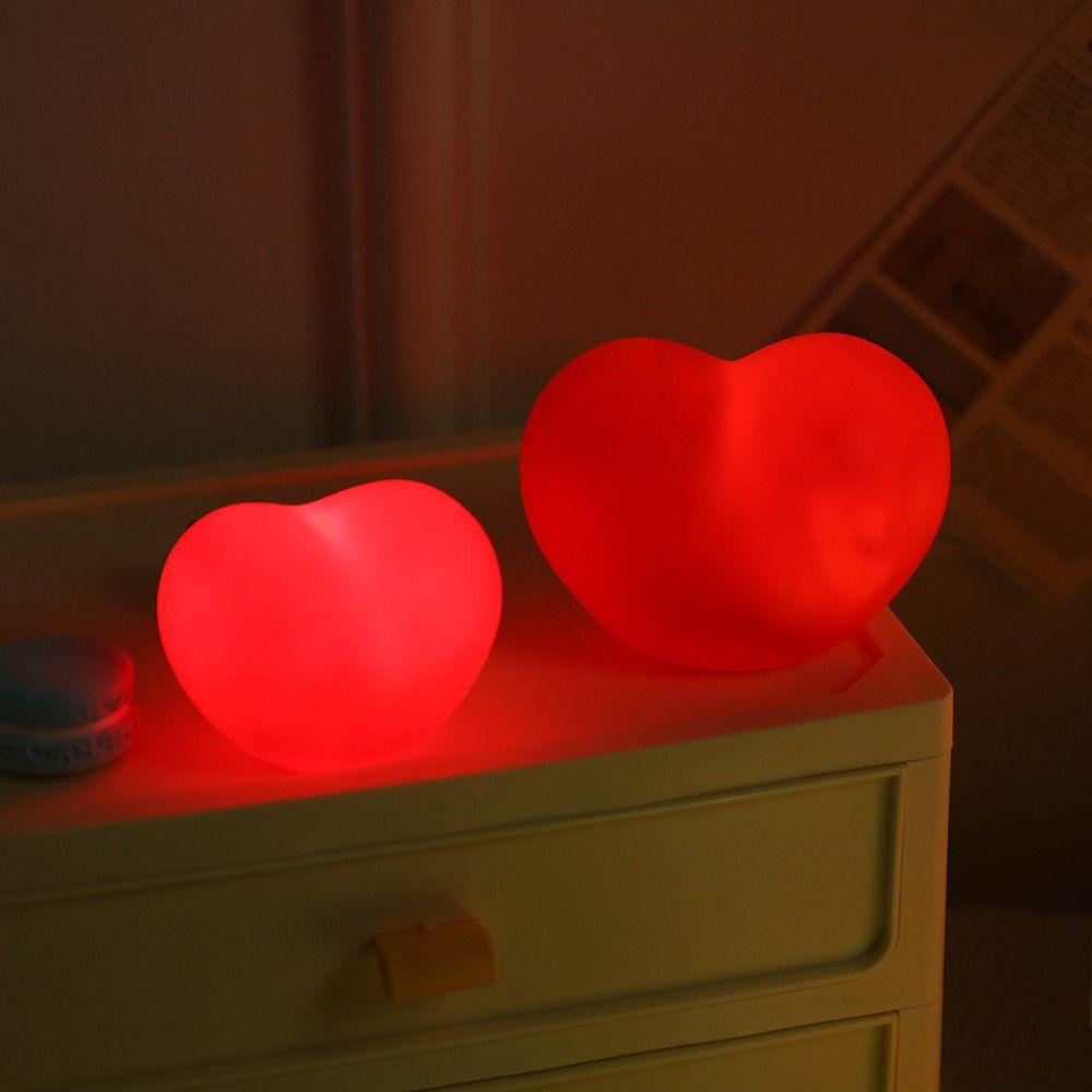 Creative Design Heart-Shaped Night Light Love-Themed Night Light Christmas Decoration