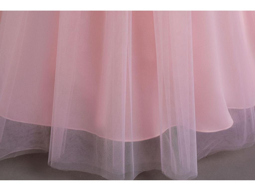 Girls' 2025 Sequin Princess Evening Dress