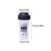 400 ML Fitness Shaker Becher für Männer und Frauen Sport Protein Pulver Milchshake Mixbecher Gesundheit und Schönheit Haushaltswaren