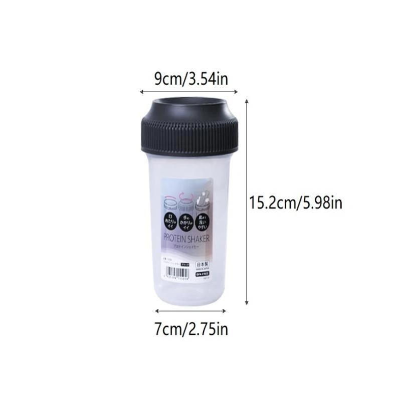 400 ML Fitness Shaker Becher für Männer und Frauen Sport Protein Pulver Milchshake Mixbecher Gesundheit und Schönheit Haushaltswaren