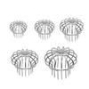 Corrosion Resistant Round Drain Meshing Cover Outdoor Balcony Grate Guards Steel Drain Caps for Efficient Water Drainage