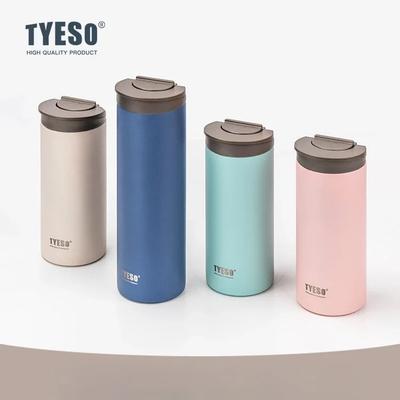 Tyeso Vacuum Flasks Insulated Stainless Steel Travel Mug Leak-Proof Direct Drink Water Bottle Portable Car Coffee Cup Thermoses