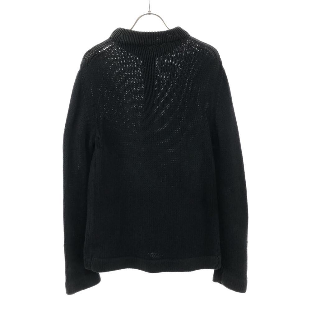 MAX&CO Made In Italy Long Sleeve Cotton Knit Jacket S Navy Men's Used