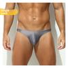Men's Spring and Summer Solid Color U Convex Large Bag Breathable Low-waisted Briefs