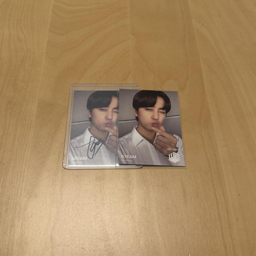 [USED] &TEAM Signed Trading Card Taki