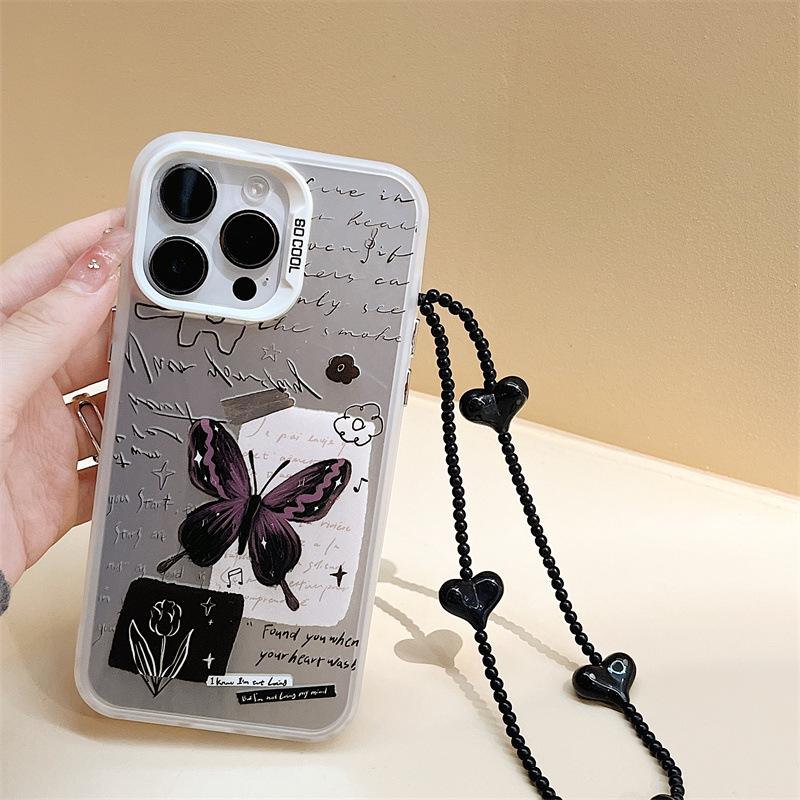 Zhitai Etui Huawei Mate60 & iPhone 14/15 Pro Max: Frosted Laser dla 13, 12 z bransoletką dla 11.