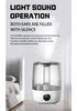 4L Large Capacity Smart Humidifier with Aromatherapy, High Mist Output for Indoor Air, Compact Mini Desktop Design