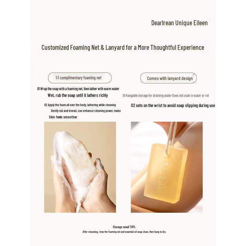 Dear Ilean Suriname Lemon Scented Essential Oil Soap