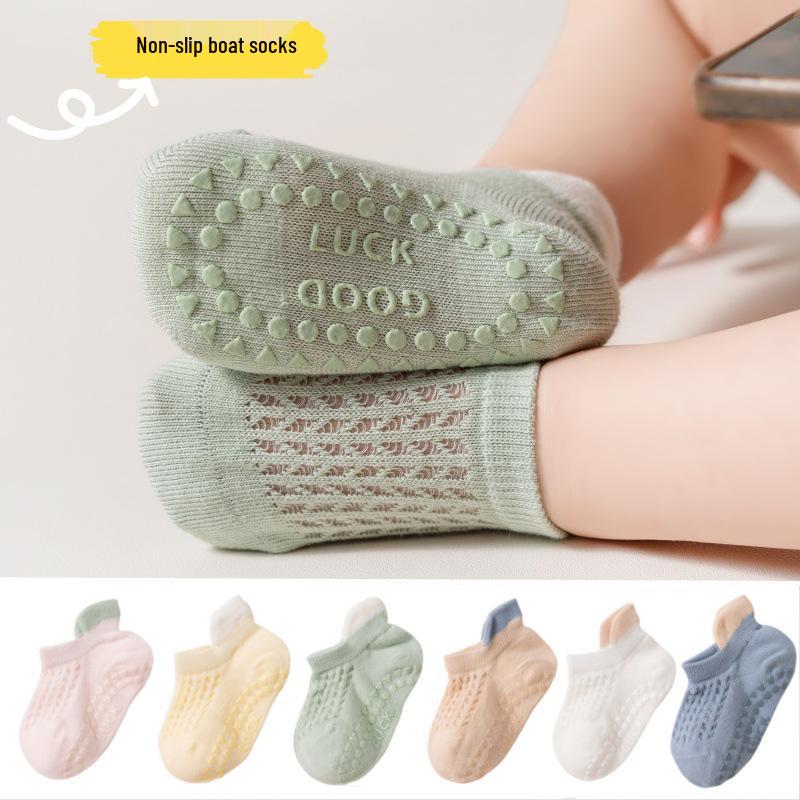 Non-Slip Soft Sole Baby & Toddler Floor Socks for Spring, Summer, Autumn